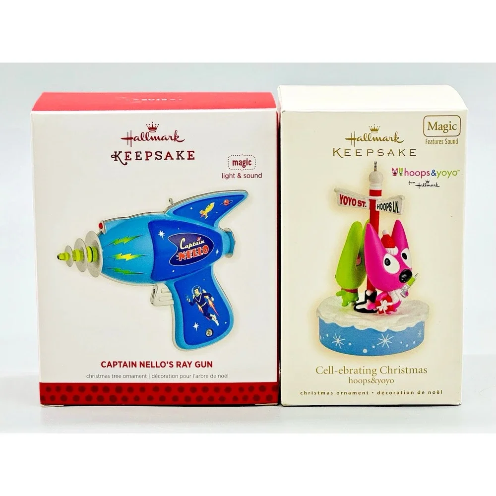 Hallmark Keepsake‎ Magic Captain Nello Ray Gun YoYo Hoops Celebrating Christmas